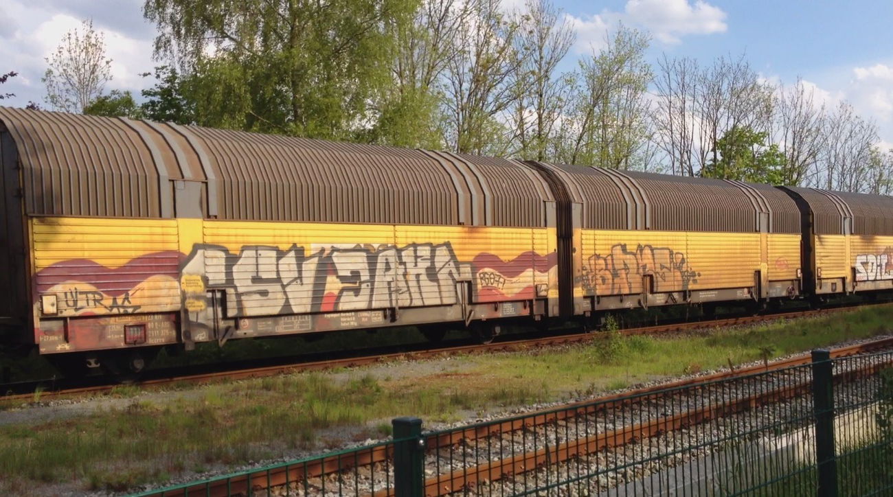 Graffiti Train - Photo by ZUGZWANG