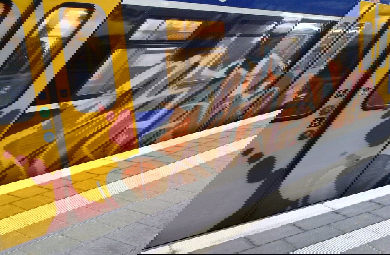 Graffiti Train - Photo by ZUGZWANG - niek, bremerhaen, bremen (2015)