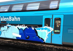 Graffiti Train - Photo by ZUGZWANG (2017)