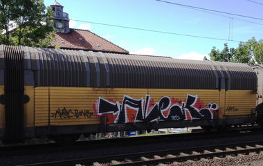 Graffiti Train - Photo by ZUGZWANG - alek