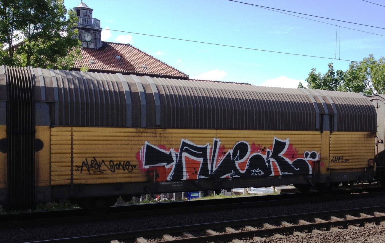 Graffiti Train - Photo by ZUGZWANG - alek