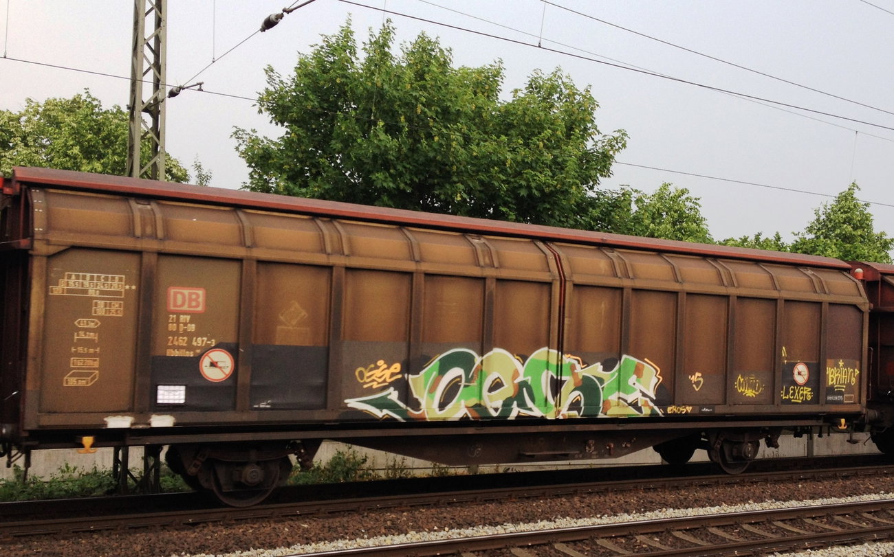 Graffiti Train - Photo by ZUGZWANG