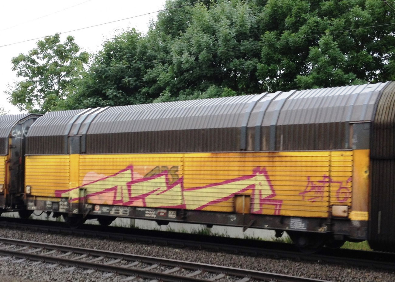 Graffiti Train - Photo by ZUGZWANG