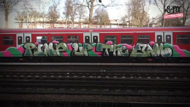 Graffiti Video - Photo by ZUGZWANG - hamburg, rage, round