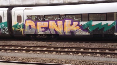 Graffiti Train - Photo by ZUGZWANG - denk (2017)