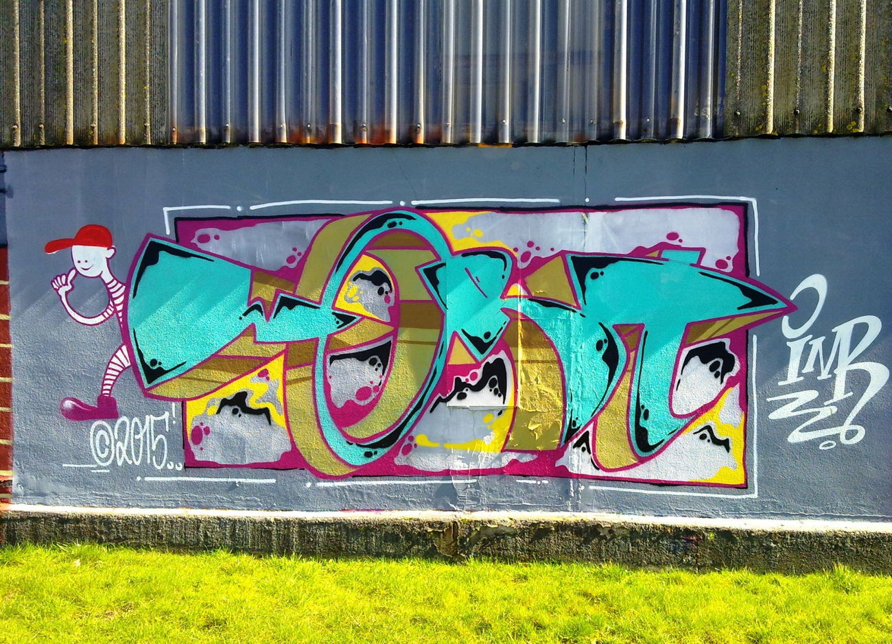 Graffiti Wall - Photo by ZUGZWANG - bremerhaven