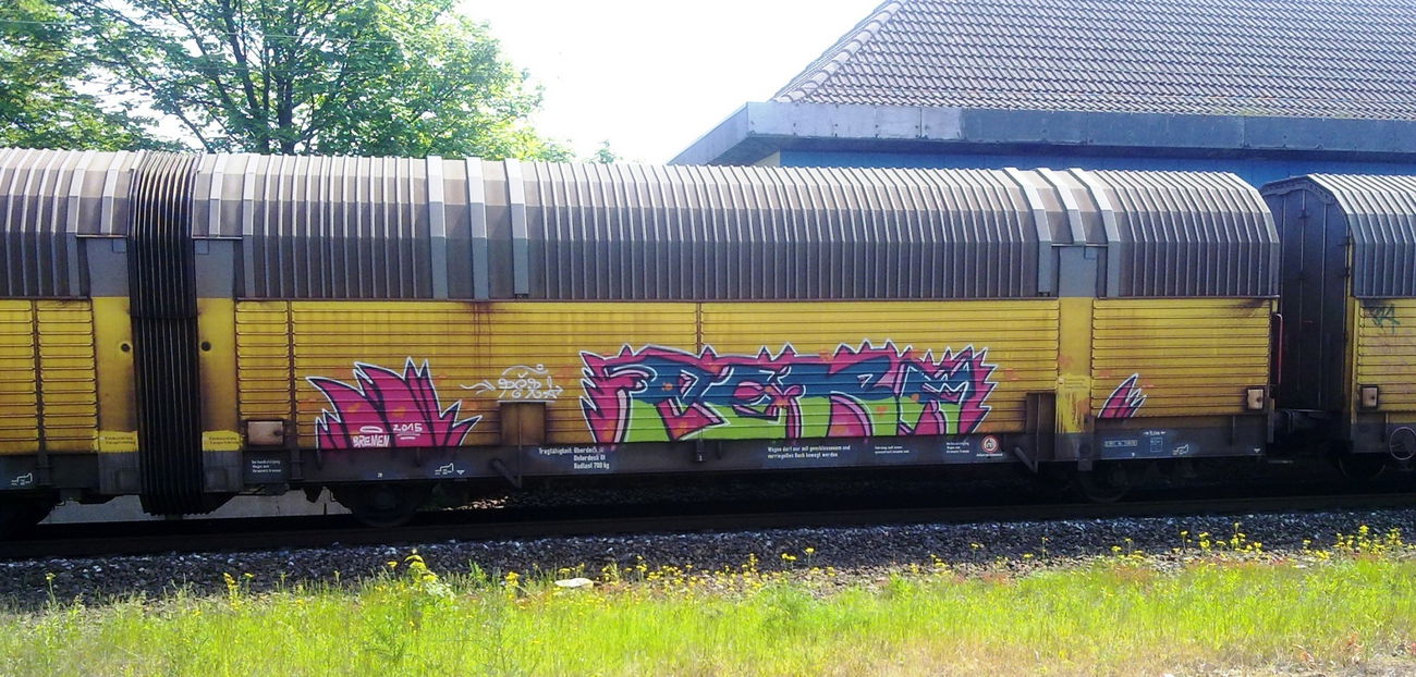 Graffiti Train - Photo by ZUGZWANG
