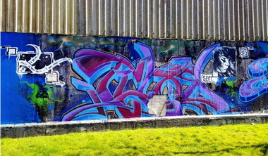 Graffiti Wall - Photo by ZUGZWANG - bremerhaven