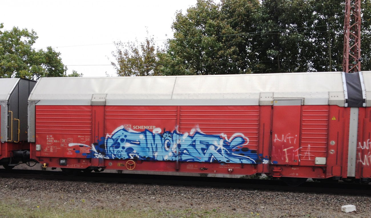 Graffiti Train - Photo by ZUGZWANG