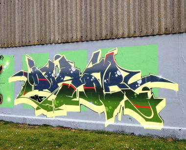 Graffiti Wall - Photo by ZUGZWANG (2018)