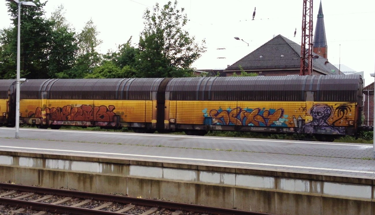Graffiti Train - Photo by ZUGZWANG