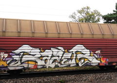 Graffiti Train - Photo by ZUGZWANG