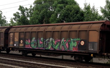 Graffiti Train - Photo by ZUGZWANG