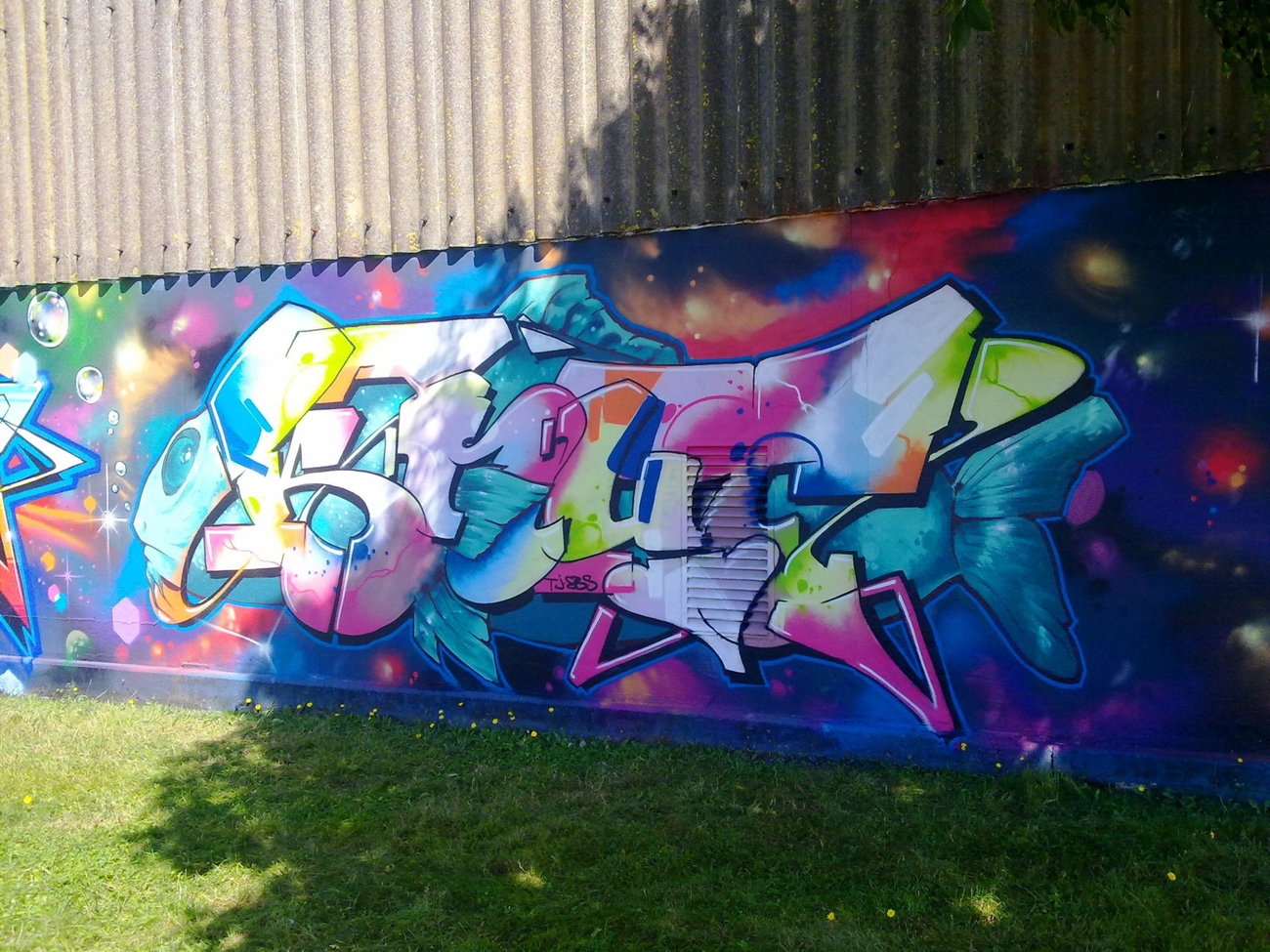 Graffiti Wall - Photo by ZUGZWANG