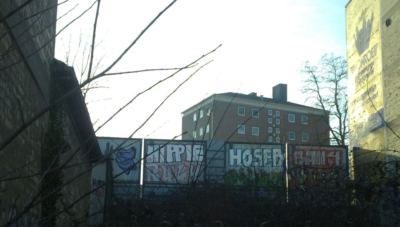 Graffiti Bombing - Photo by ZUGZWANG - hippie, hoser, rally