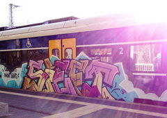 Graffiti Train - Photo by ZUGZWANG - siet (2018)