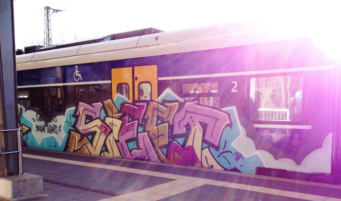 Graffiti Train - Photo by ZUGZWANG - siet (2018)