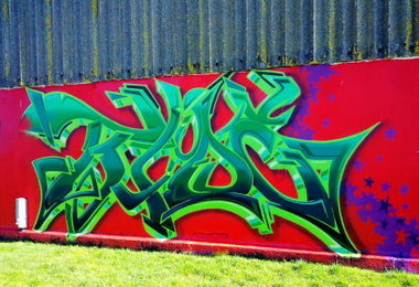 Graffiti Wall - Photo by ZUGZWANG - bremerhaven