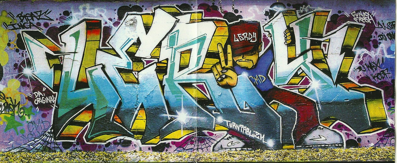 Graffiti Wall - Photo by ZUGZWANG - leroy, berlin