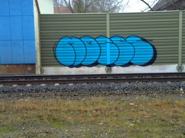 Graffiti Bombing in Bremerhaven - Photo by ZUGZWANG - moses, bremerhaven, bremen