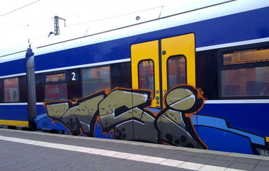Graffiti Train - Photo by ZUGZWANG - wsi (2016)