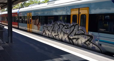 Graffiti Train - Photo by ZUGZWANG - bremerhaven, news, bremen (2014)