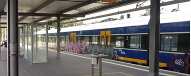 Graffiti Train - Photo by ZUGZWANG - bremerhaven, bremen (2014)