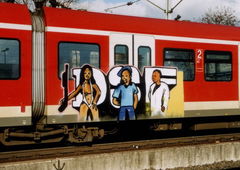 Graffiti Train - Photo by ZUGZWANG - dsf, ice-t, power