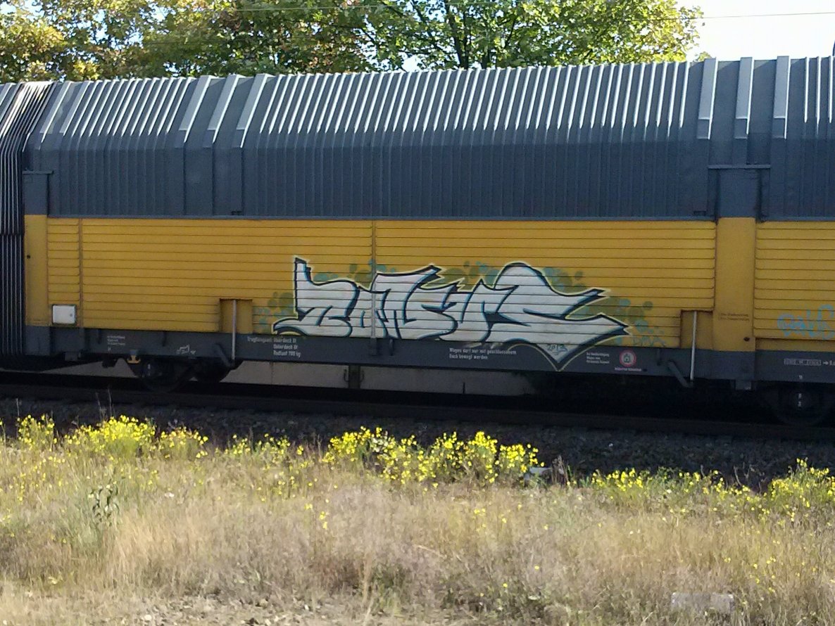 Graffiti Train - Photo by ZUGZWANG - bremerhaven (2014)