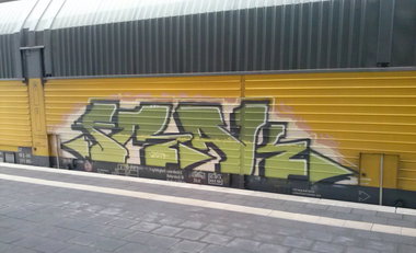 Graffiti Train - Photo by ZUGZWANG - bremerhaven, bremen, oldenburg (2014)