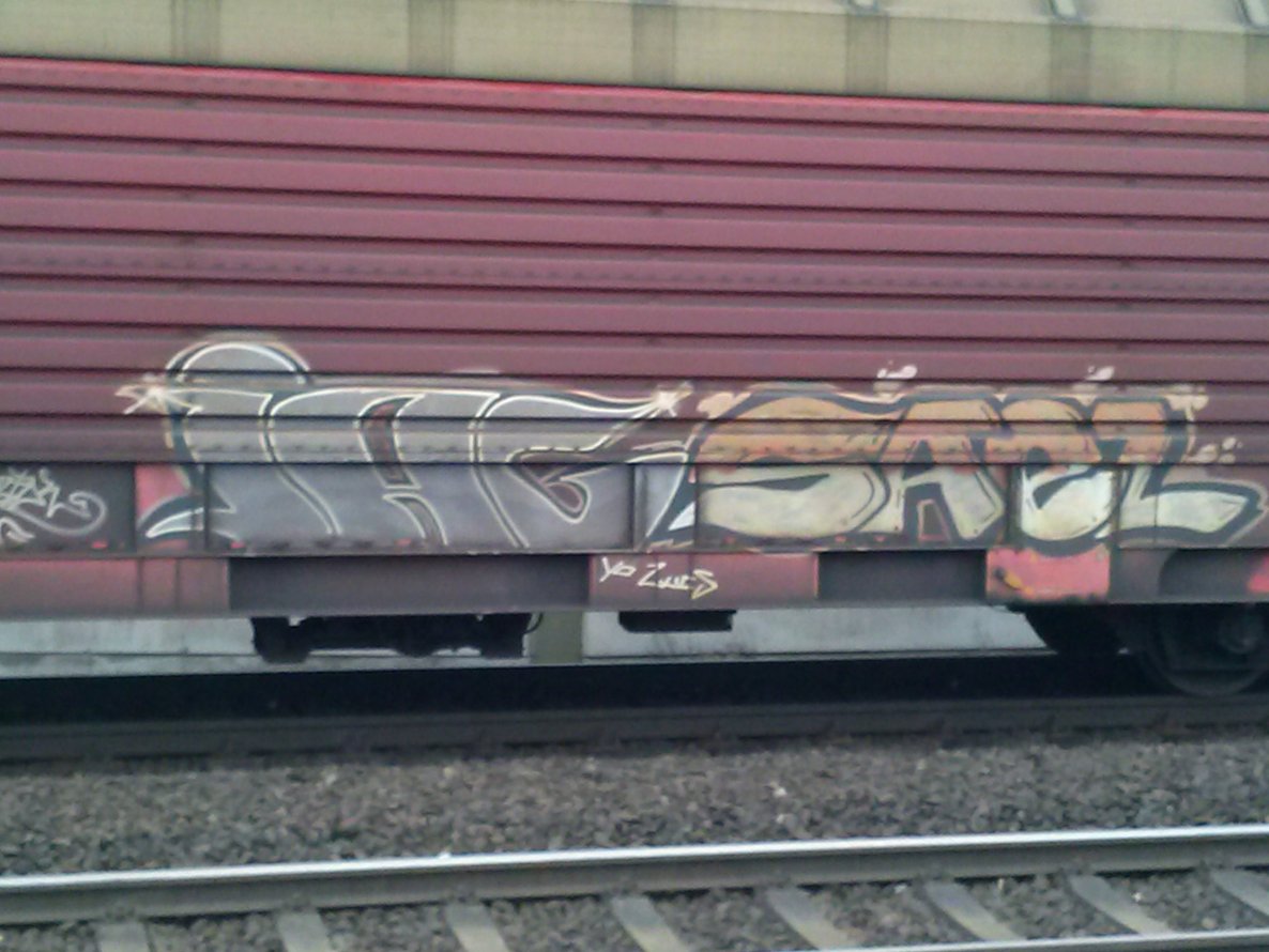 Graffiti Train - Photo by ZUGZWANG - ihg, sael, bremerhaven