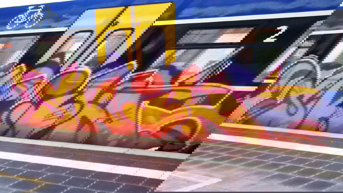 Graffiti Train - Photo by ZUGZWANG - skin, bremerhaven, bremen