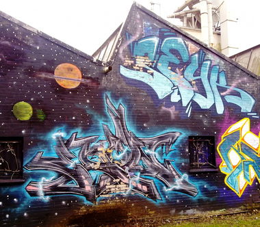 Graffiti Wall - Photo by ZUGZWANG