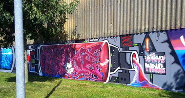 Graffiti Wall - Photo by ZUGZWANG