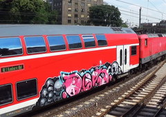 Graffiti Train - Photo by ZUGZWANG - dgs (2016)