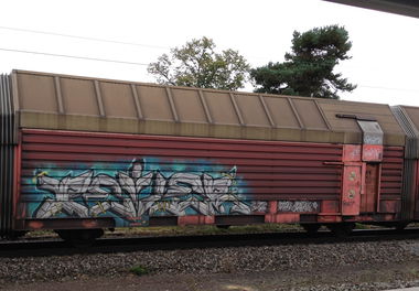 Graffiti Train - Photo by ZUGZWANG