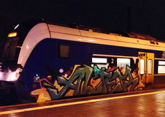 Graffiti Train - Photo by ZUGZWANG - alter (2018)