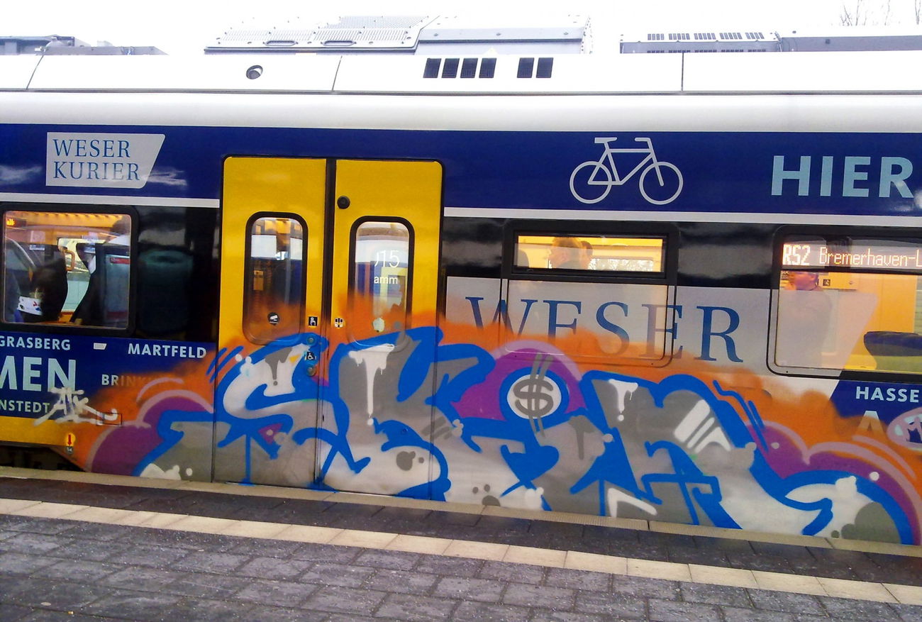 Graffiti Train - Photo by ZUGZWANG - skin (2016)