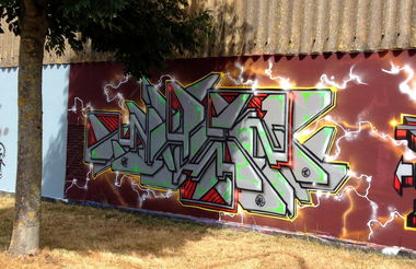 Graffiti Wall - Photo by ZUGZWANG (2018)