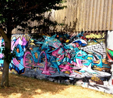 Graffiti Wall - Photo by ZUGZWANG (2018)