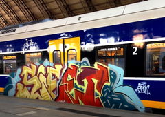 Graffiti Train - Photo by ZUGZWANG - siet (2018)