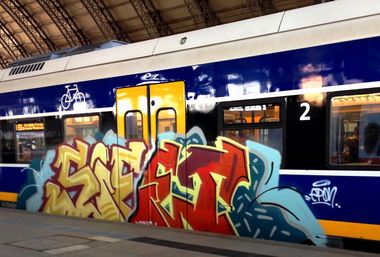 Graffiti Train - Photo by ZUGZWANG - siet (2018)