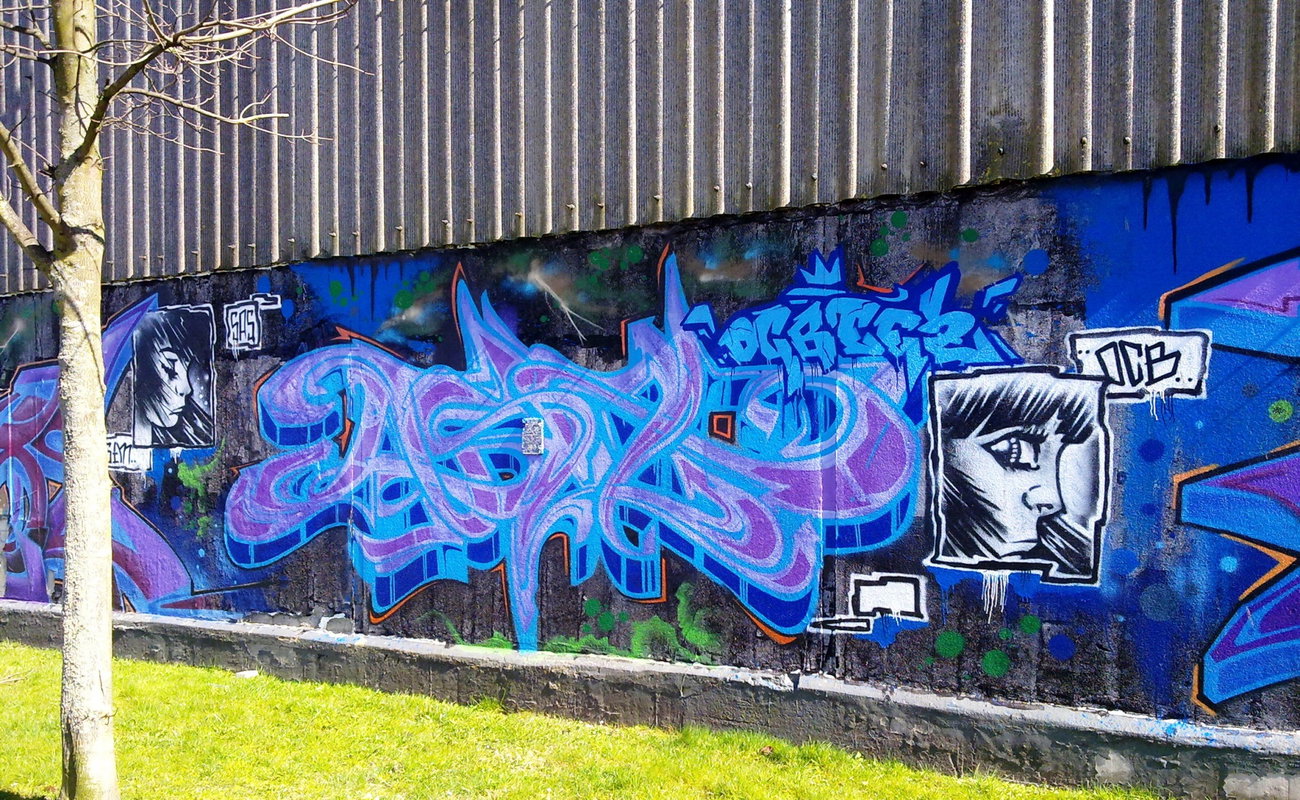 Graffiti Wall - Photo by ZUGZWANG - bremerhaven