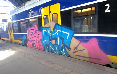 Graffiti Train - Photo by ZUGZWANG - siet (2017)