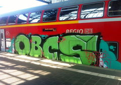 Graffiti Train - Photo by ZUGZWANG - obcs (2014)