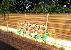 Graffiti Bombing - Photo by ZUGZWANG - amen