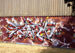 Graffiti Wall - Photo by ZUGZWANG (2018)