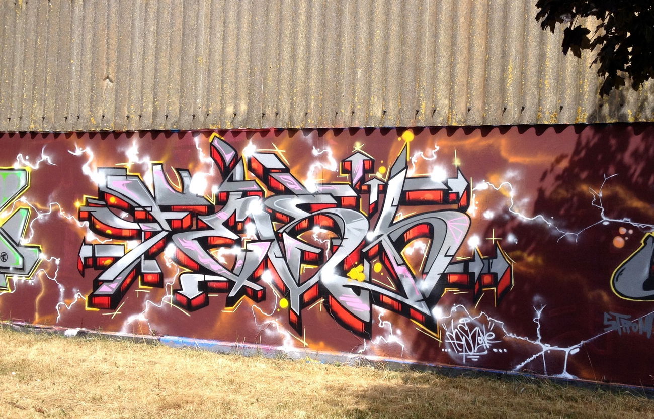 Graffiti Wall - Photo by ZUGZWANG (2018)