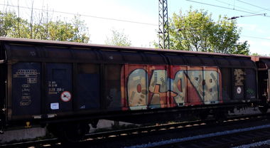 Graffiti Train - Photo by ZUGZWANG