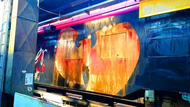 Graffiti Train - Photo by ZUGZWANG - wu-tang